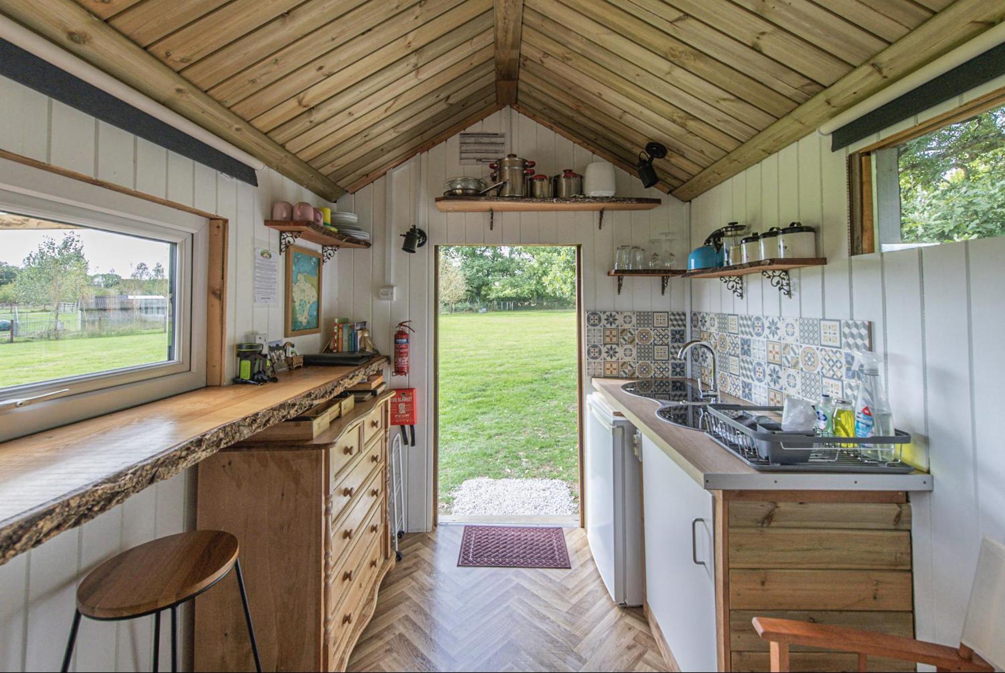 Dartmoor Reach Alpaca Farm Heated Cabins 5 Mins Drive To Dartmoor 보비트래시 객실 사진